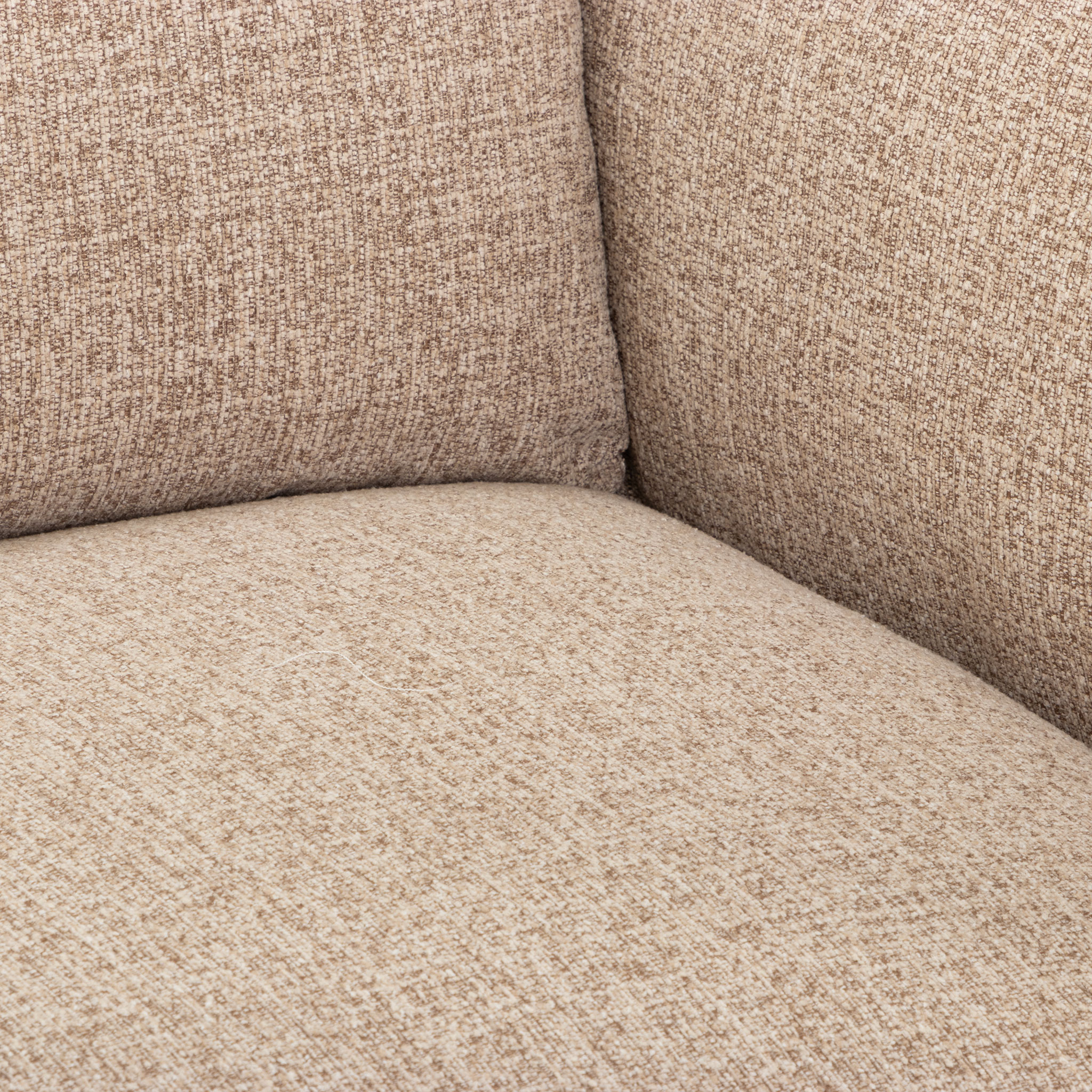 Zoey 3 Seater Modular Chaise Sofa, Brown