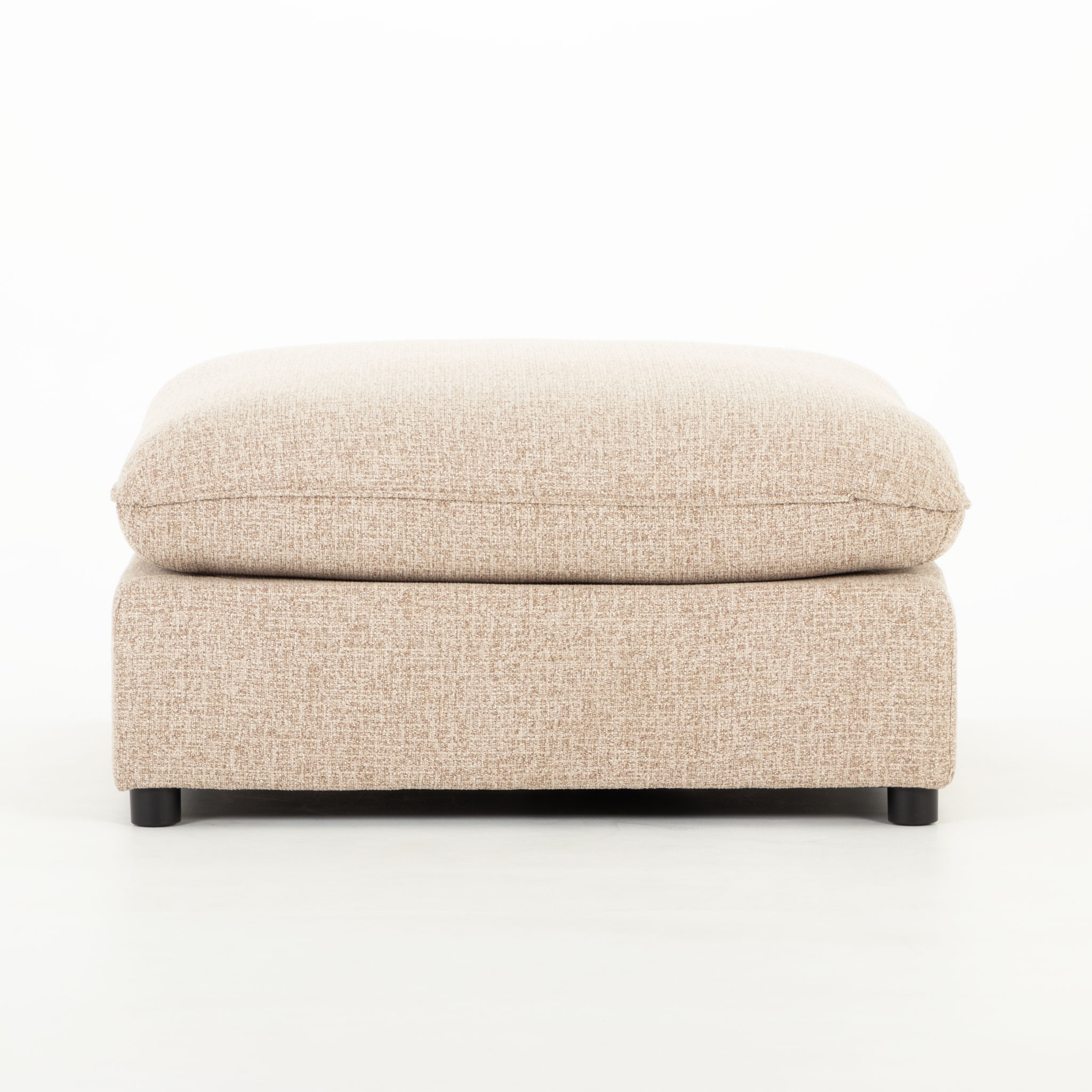 Zoey 3 Seater Modular Chaise Sofa, Brown