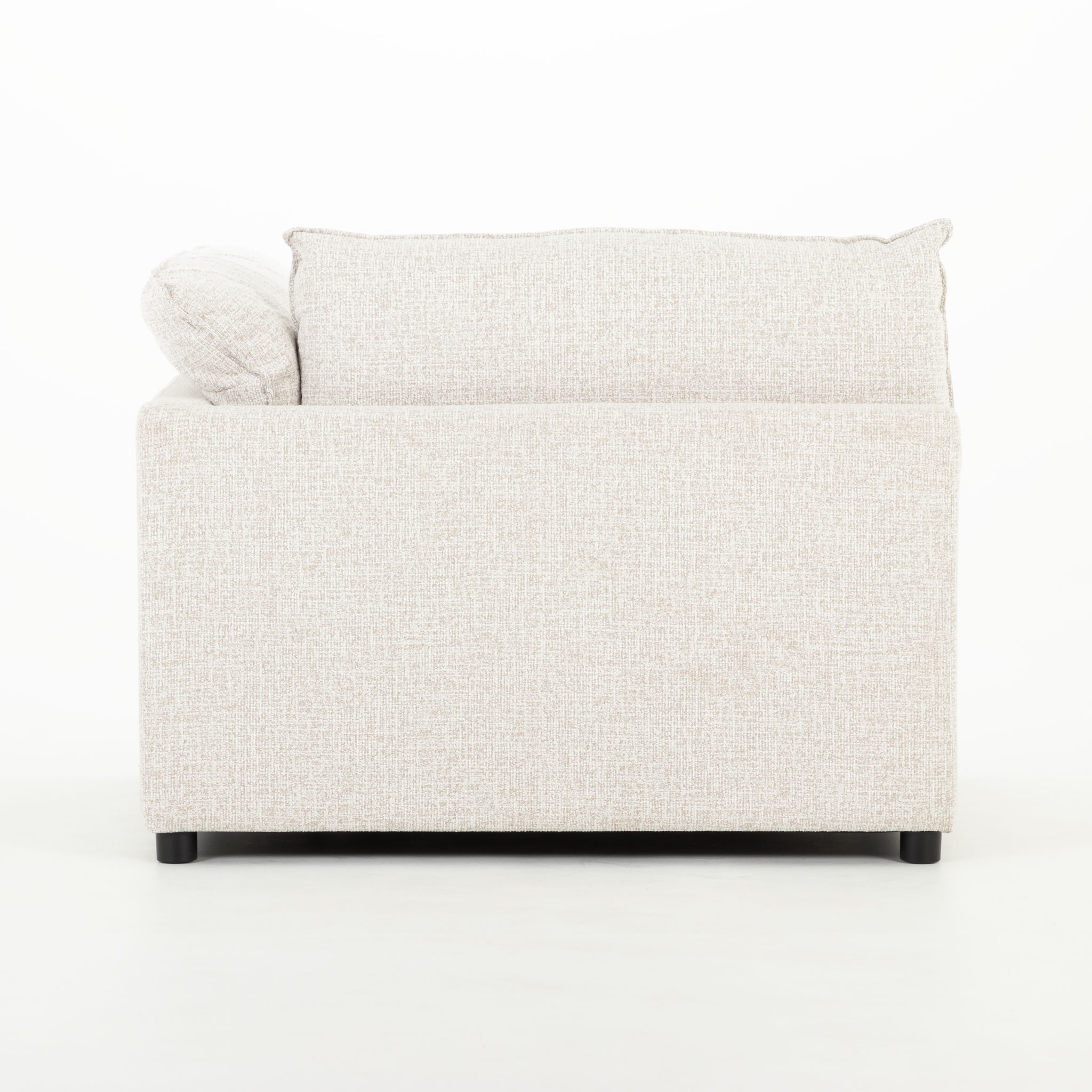 Zoey 3 Seater Modular Chaise Sofa, Natural