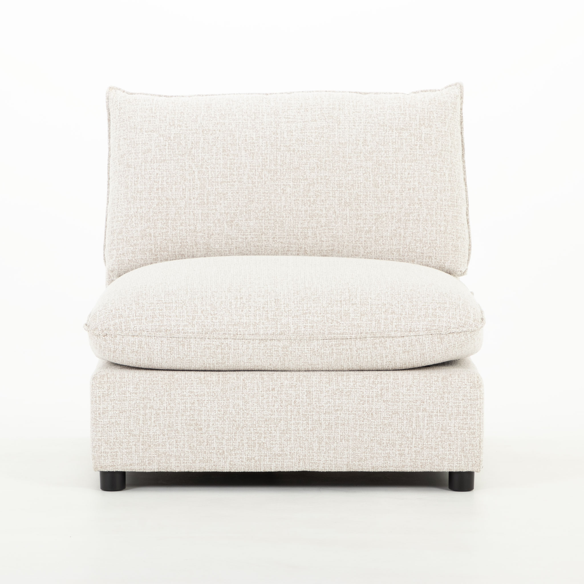 Zoey 3 Seater Modular Chaise Sofa, Natural