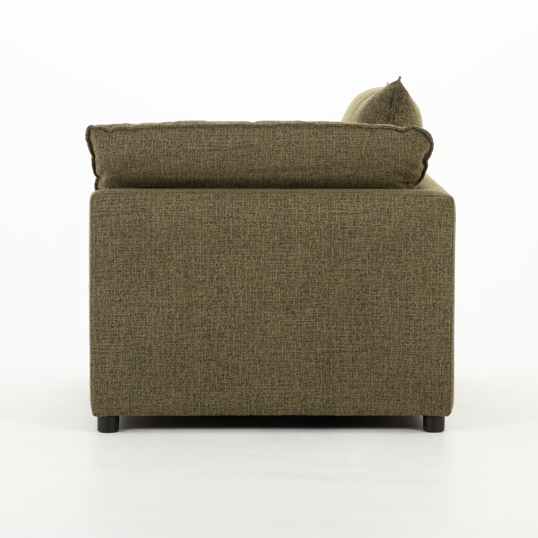 Zoey 5 Seater Corner Modular Sofa, Green