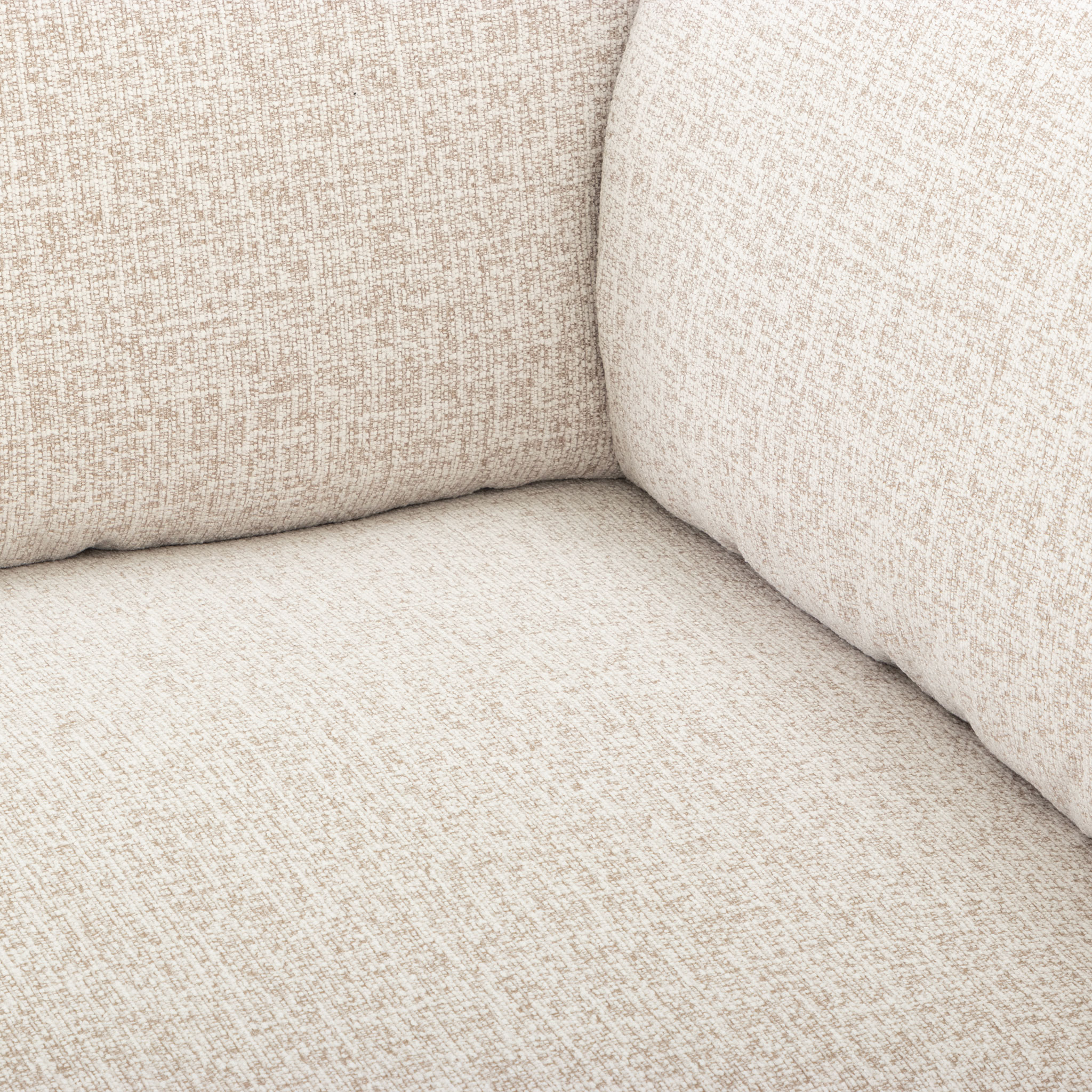 Zoey 5 Seater Corner Modular Sofa, Natural