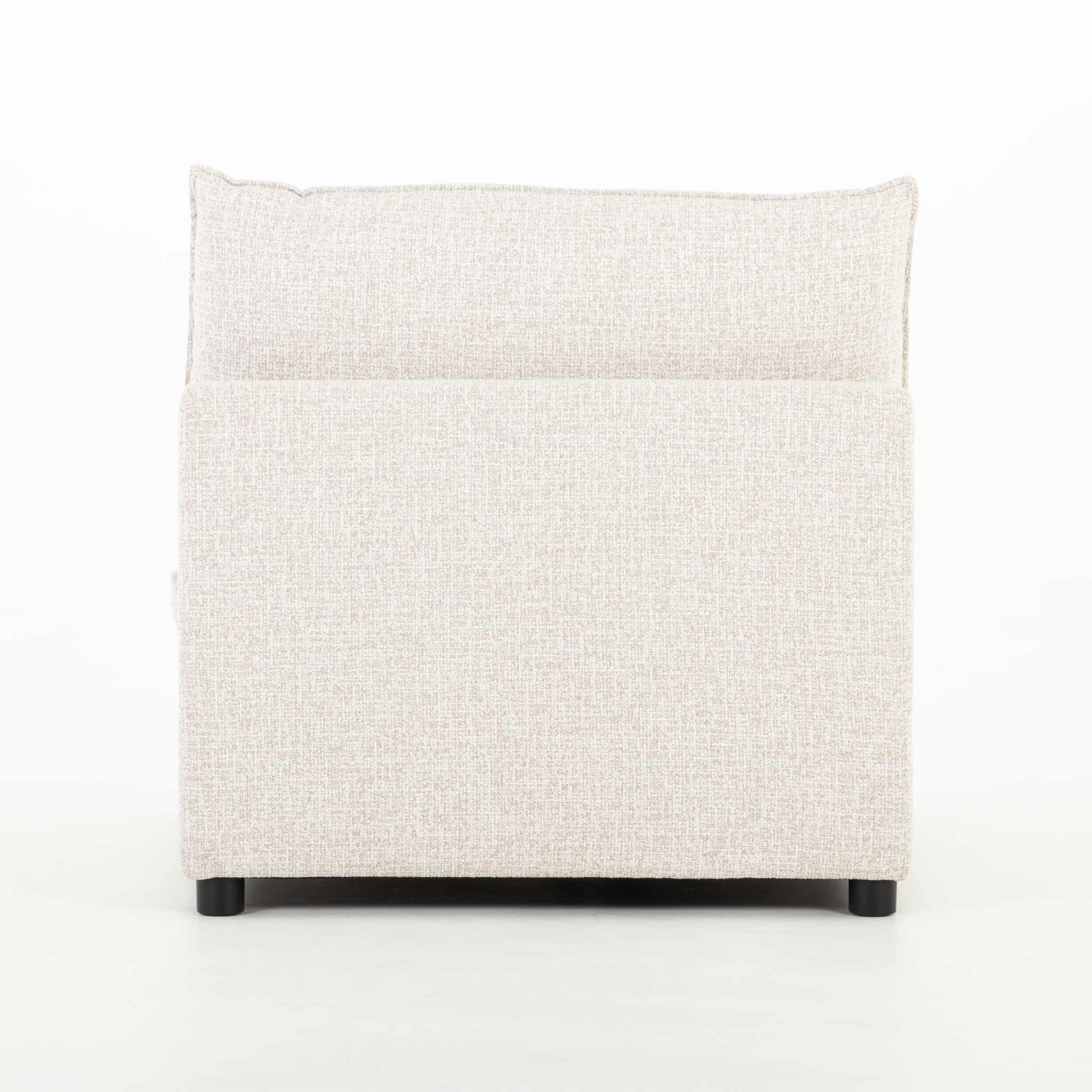 Zoey 4 Seater Corner Modular Chaise Sofa Left Hand Facing, Natural