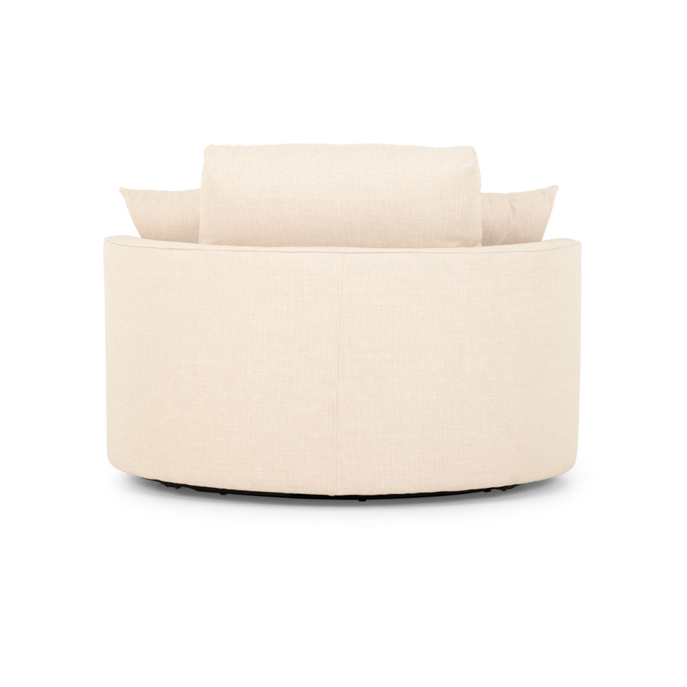 Hampshire Swivel Chair, Oatmeal