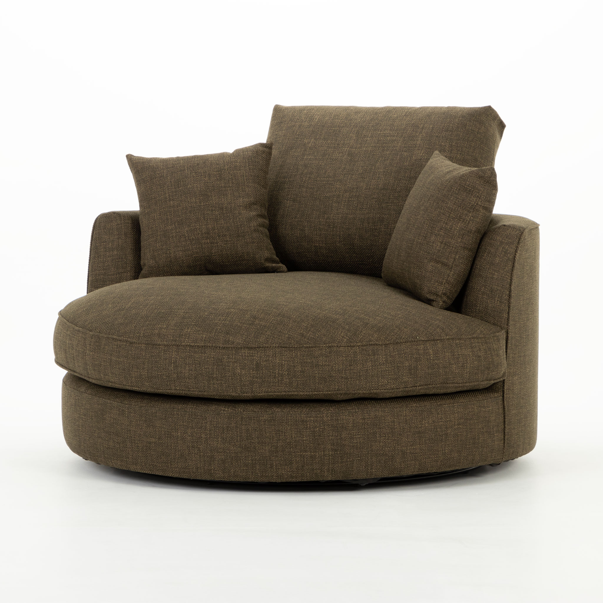 Hampshire Swivel Chair, Olive Green