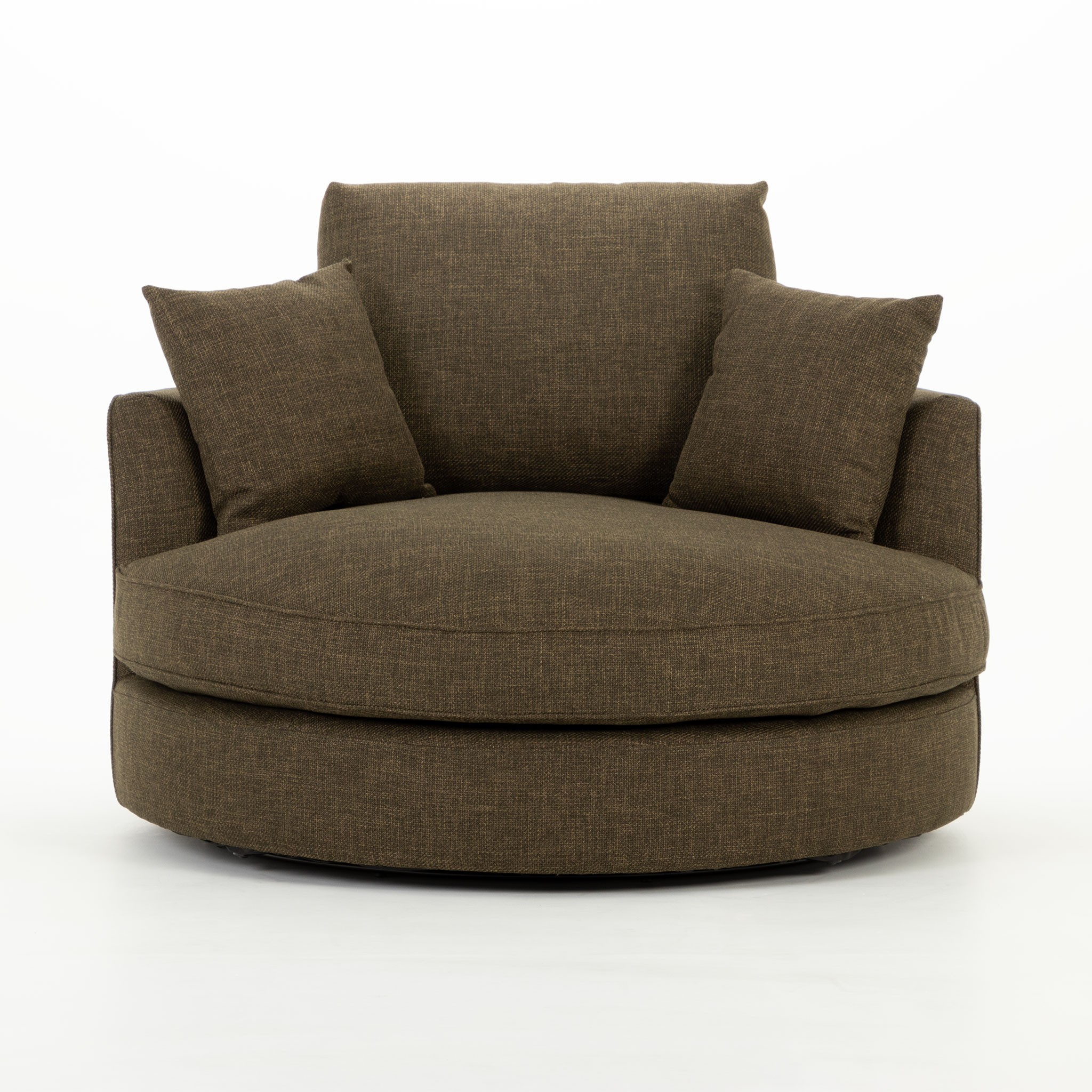 Hampshire Swivel Chair, Olive Green