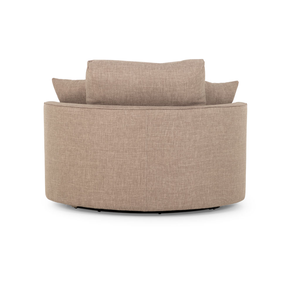 Hampshire Swivel Chair, Taupe