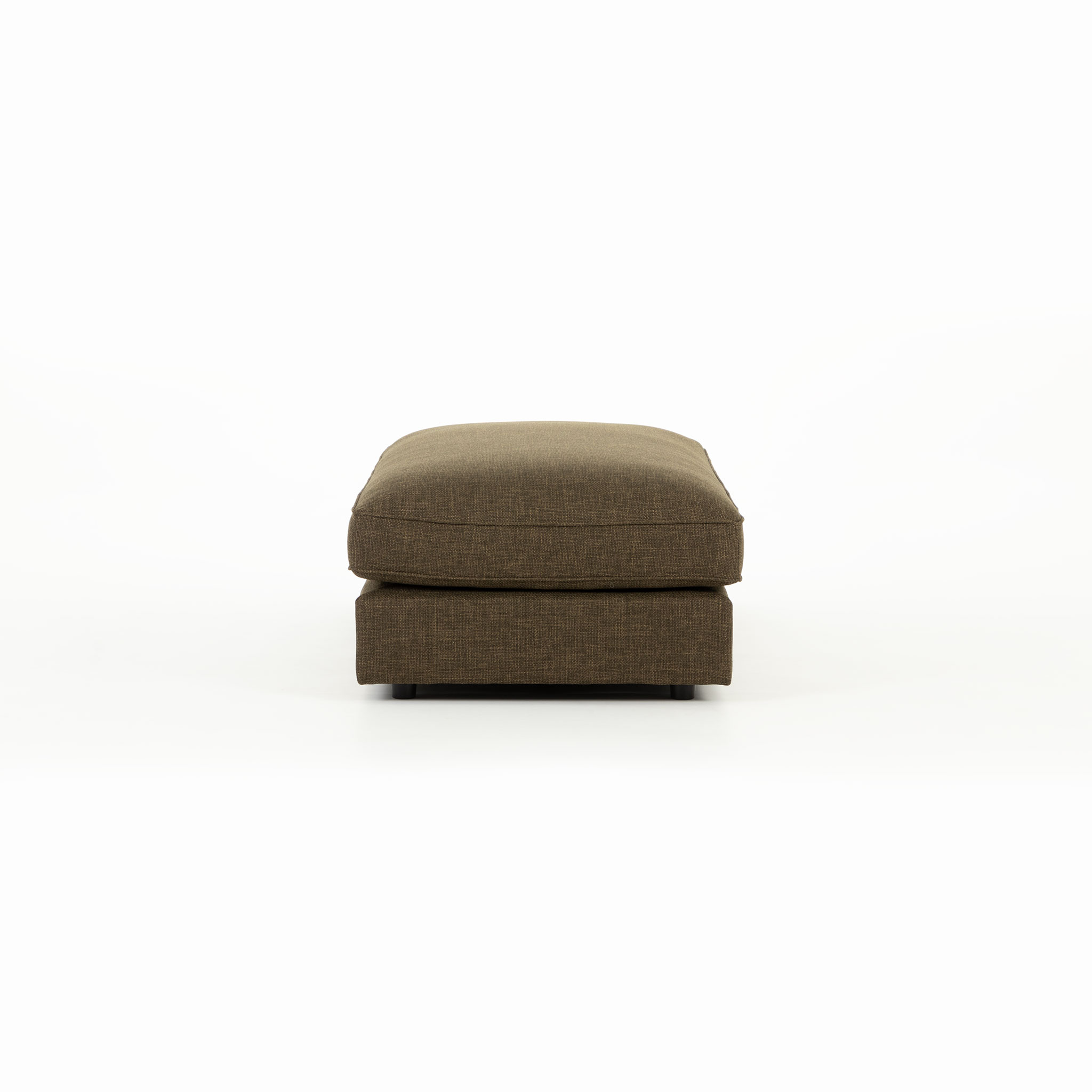 Hampshire Oversized Ottoman, Olive Green