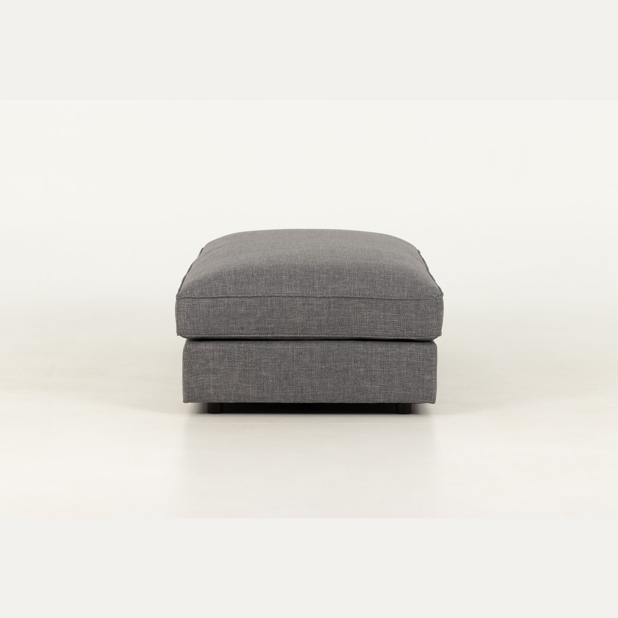 Hampshire Oversized Ottoman, Dark Grey