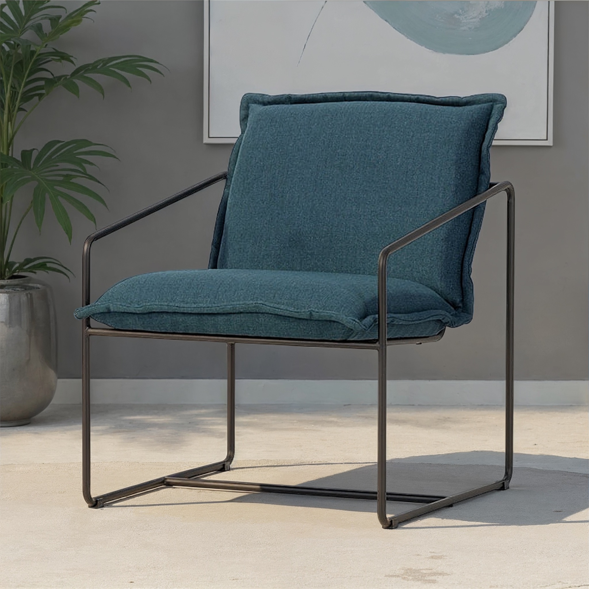 Harper Chair, Dark Blue
