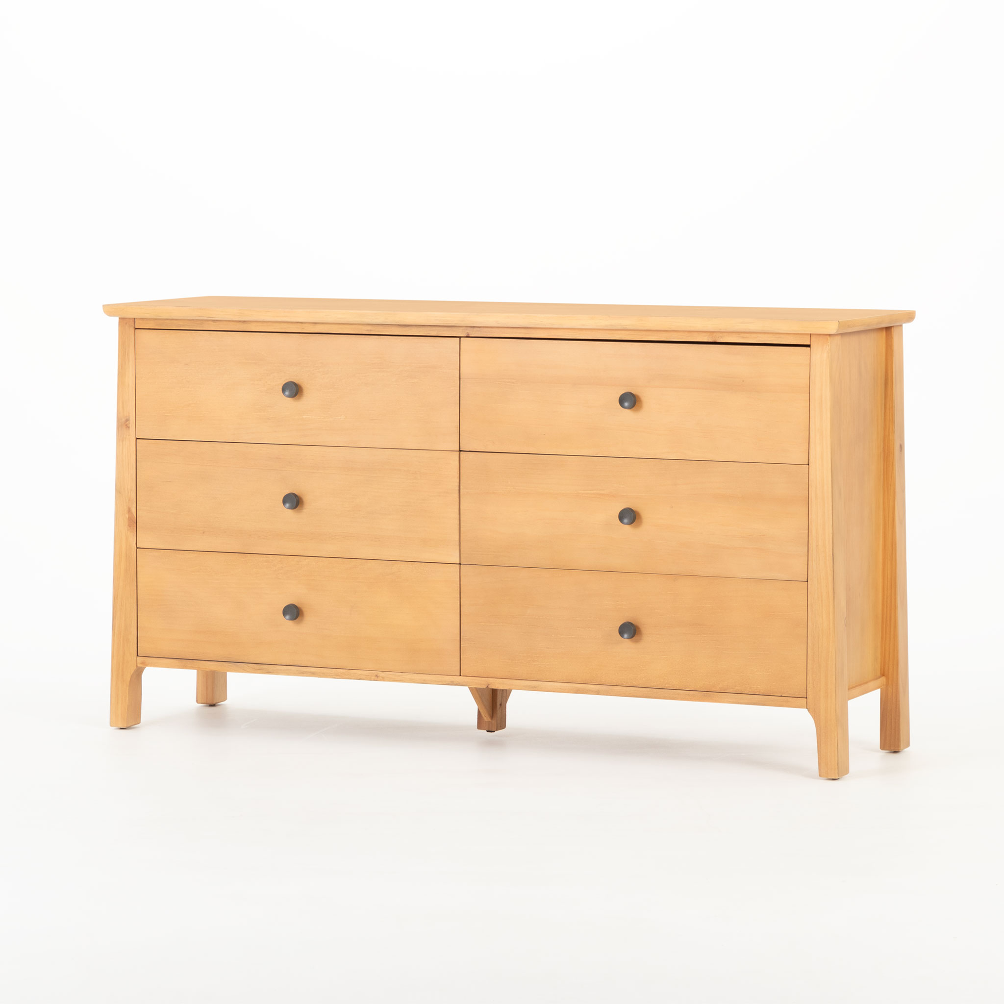 Emery 6 Drawer Lowboy, Light