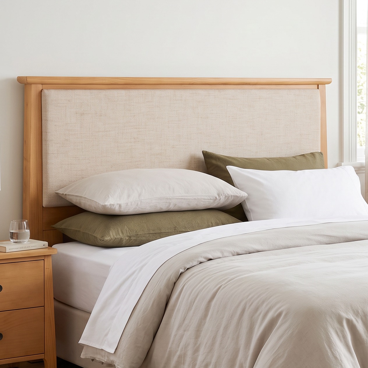 Emery Double/Queen Headboard, Light