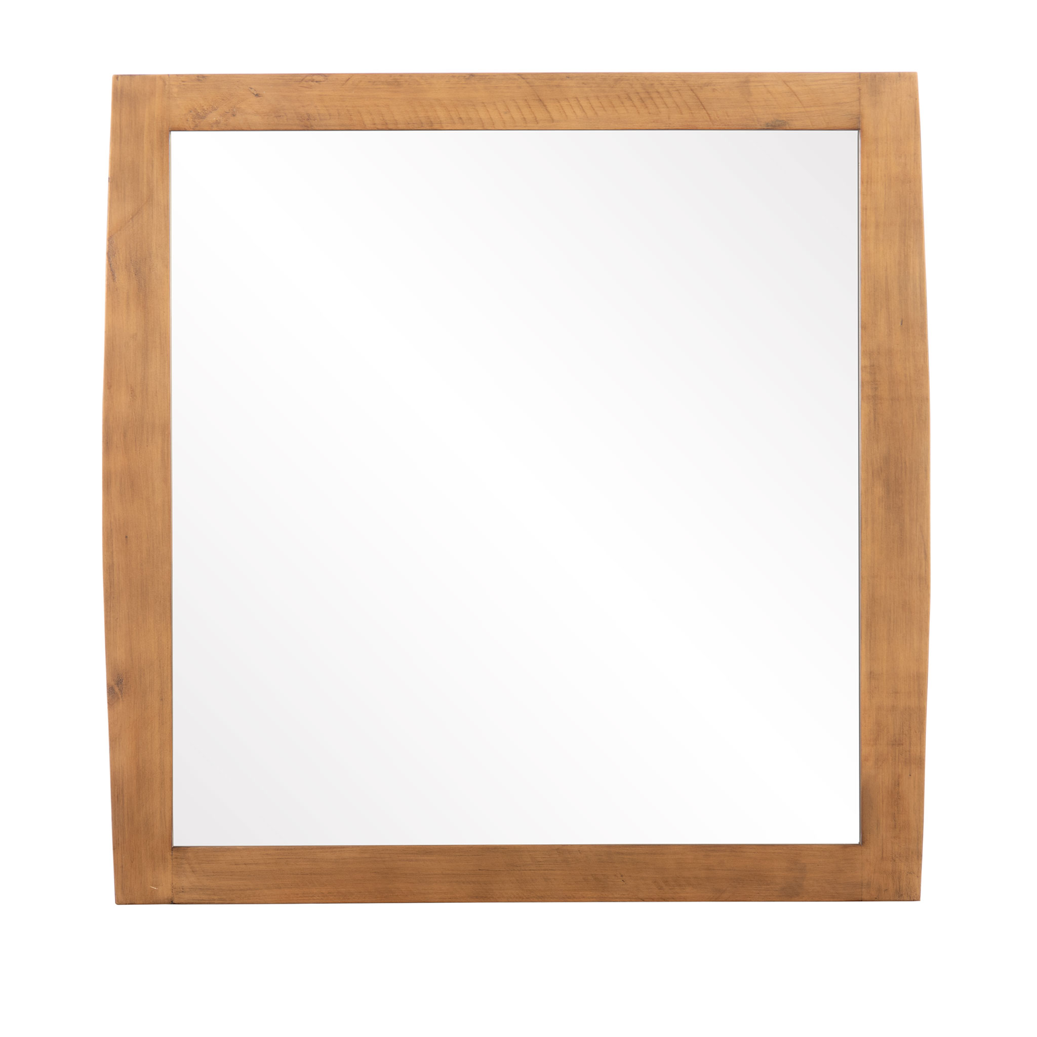 Ashby Dresser Mirror, Rustic Brown