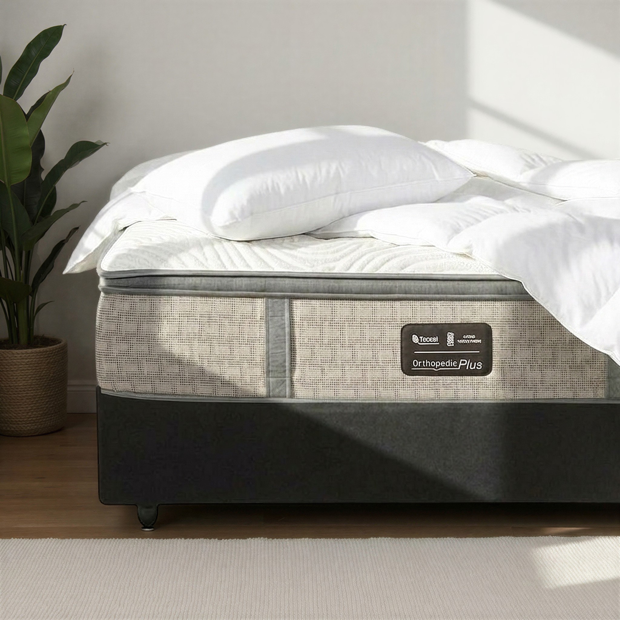 Orthopedic Plus 5-Zone Pocket Spring Queen Mattress, Medium