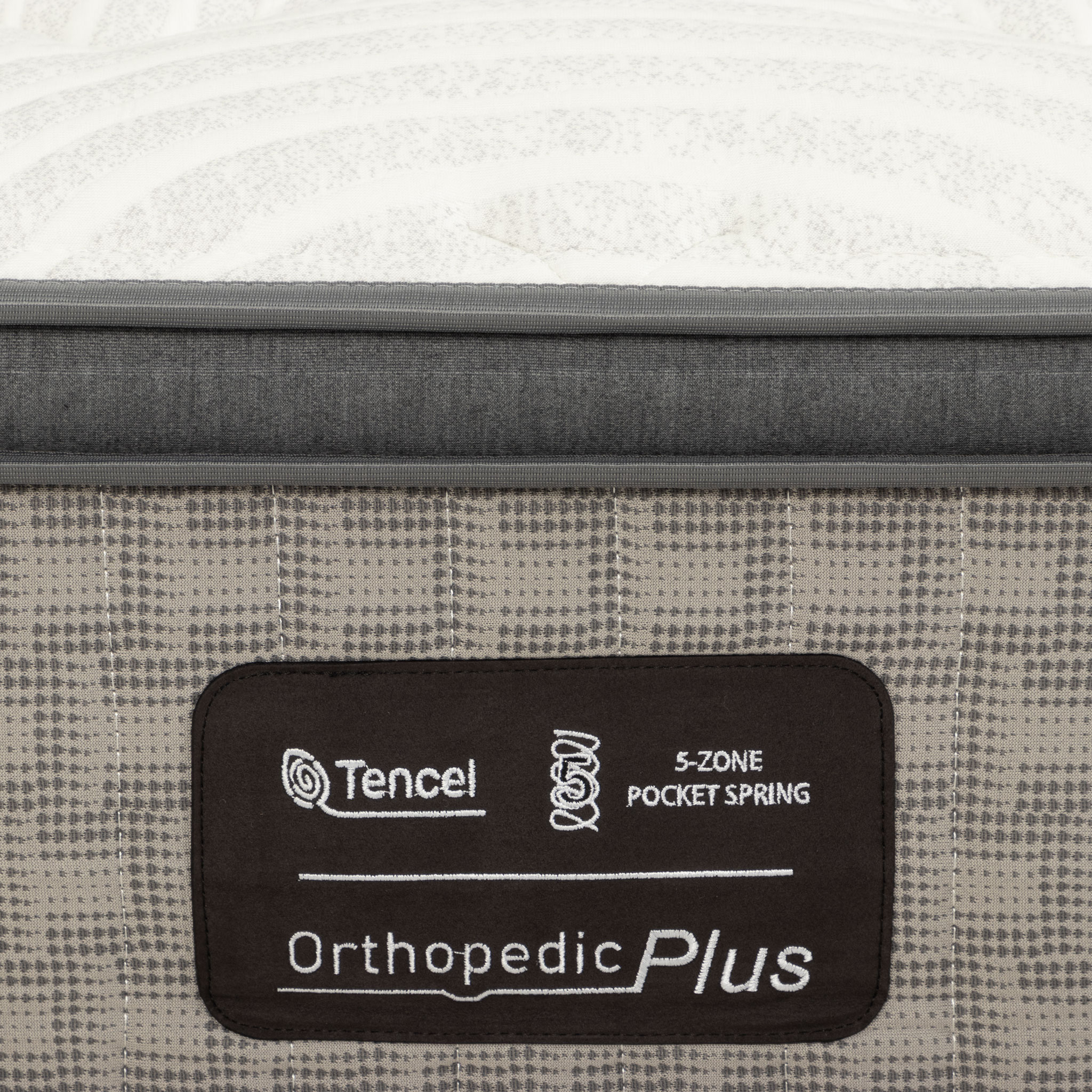 Orthopedic Plus 5-Zone Pocket Spring Queen Mattress, Medium