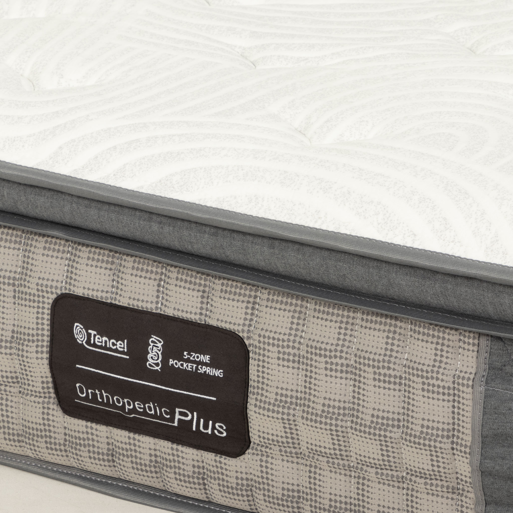 Orthopedic Plus 5-Zone Pocket Spring Single Mattress, Medium