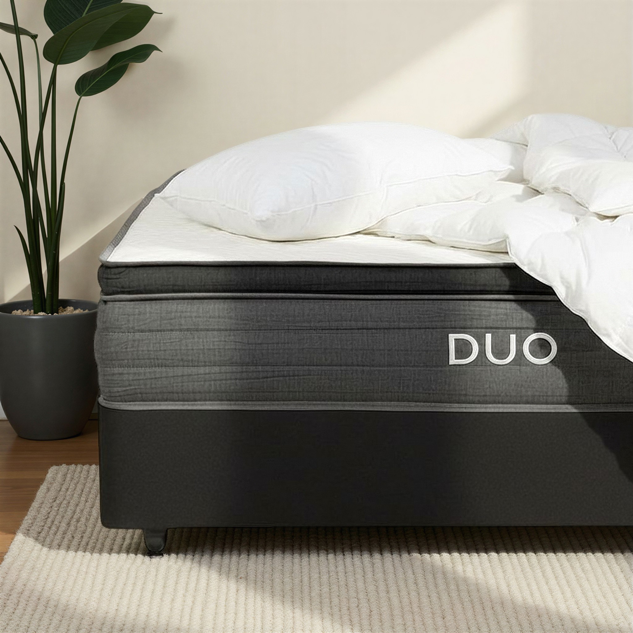 Duo Zip & Flip Dual-Feel Pocket Spring Queen Mattress, Soft or Firm