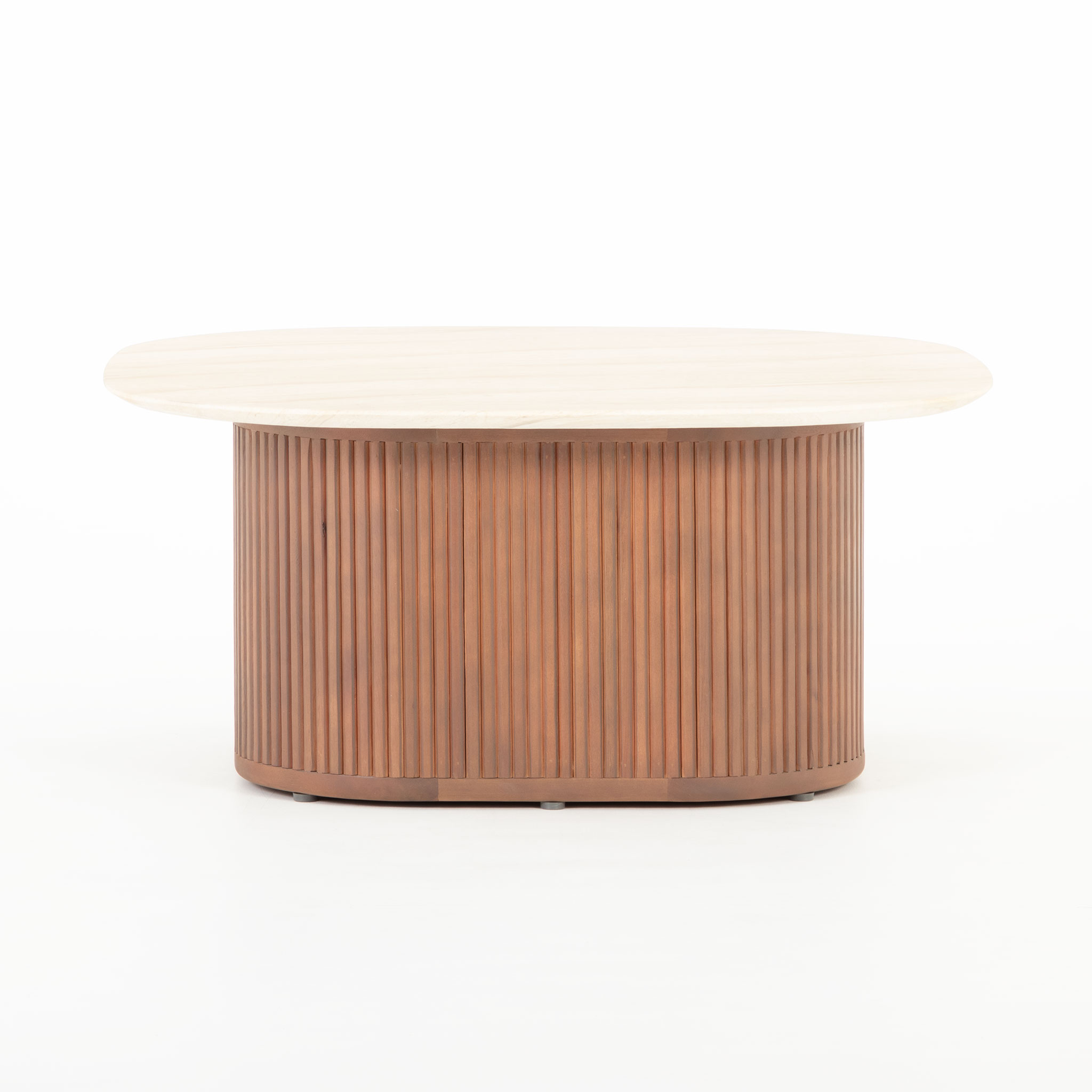 Azlea Outdoor Square Coffee Table - W90, Walnut Brown