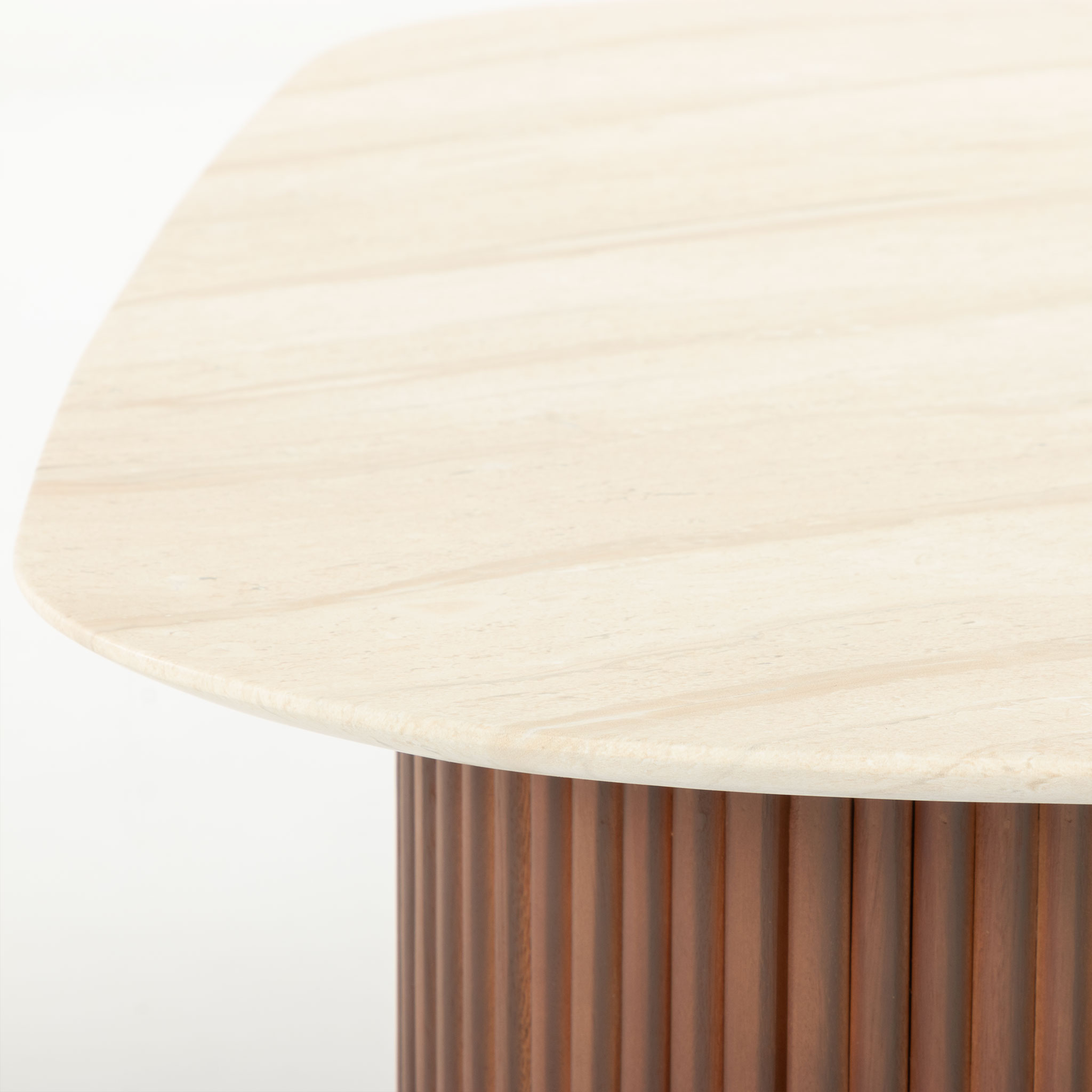 Azlea Outdoor Coffee Table - W120, Walnut Brown