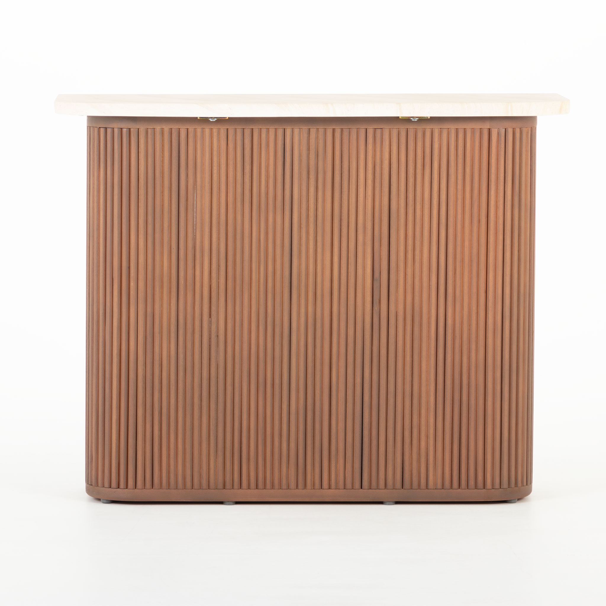 Azlea Outdoor Console Table - W100, Walnut Brown