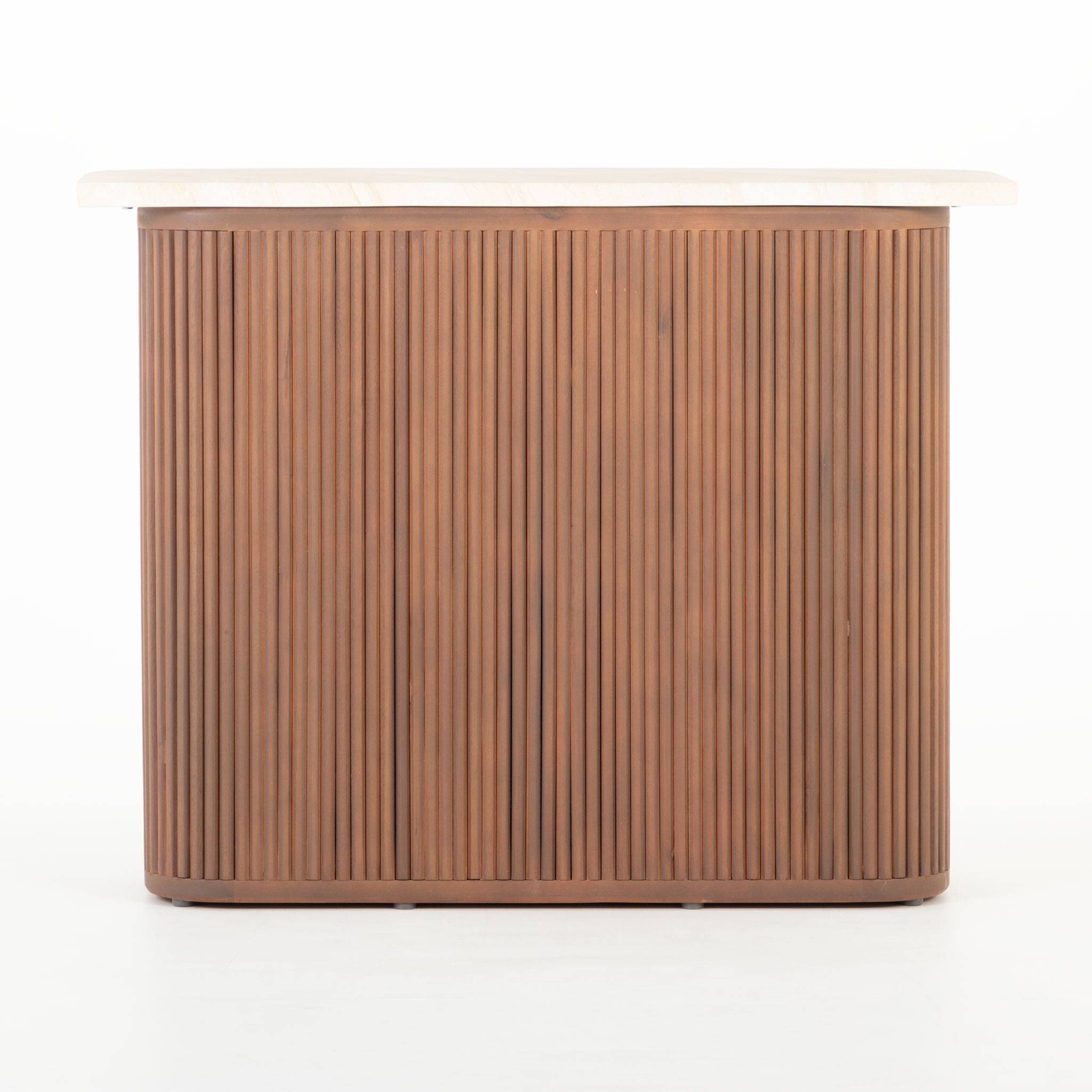 Azlea Outdoor Console Table - W100, Walnut Brown
