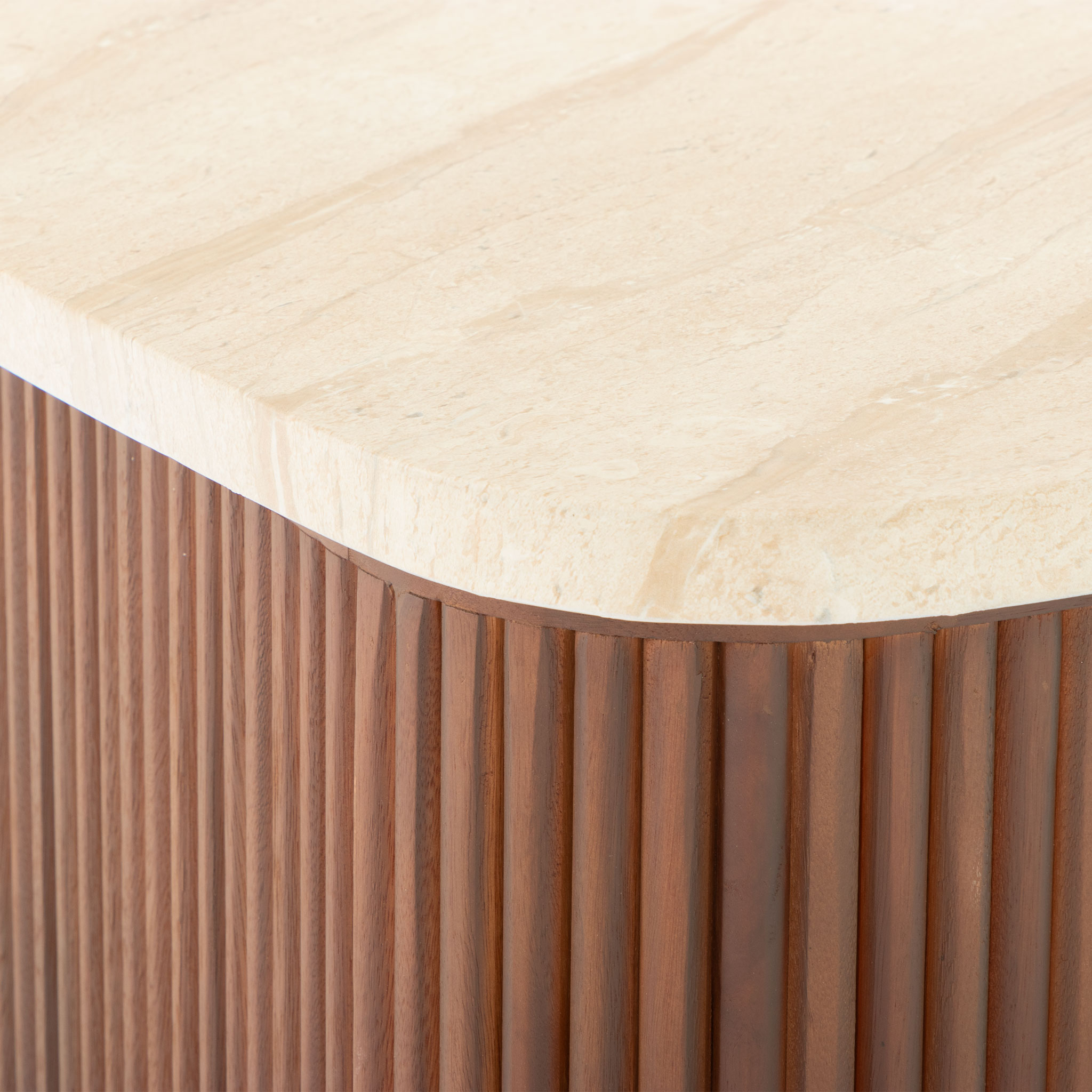 Azlea Outdoor Console Table - W100, Walnut Brown
