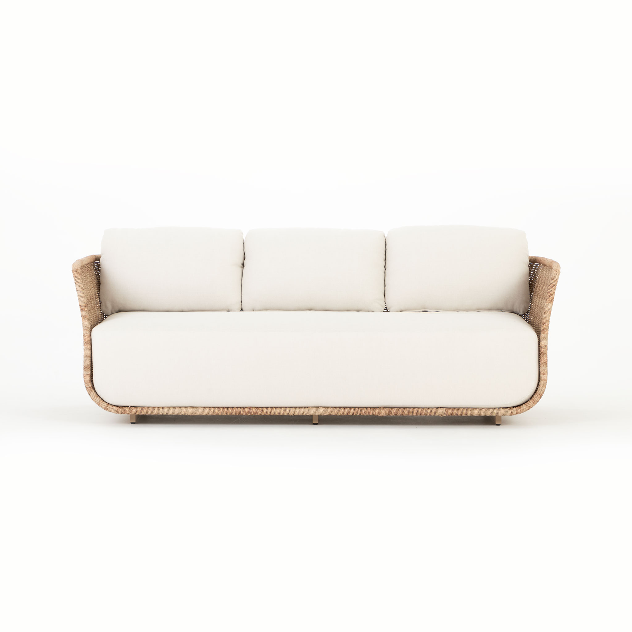Tangier Outdoor 3 Seater, Natural