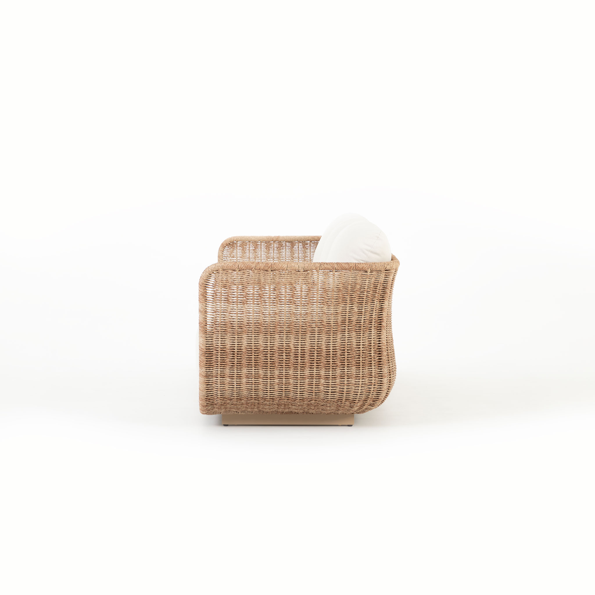 Tangier Outdoor 3 Seater, Natural