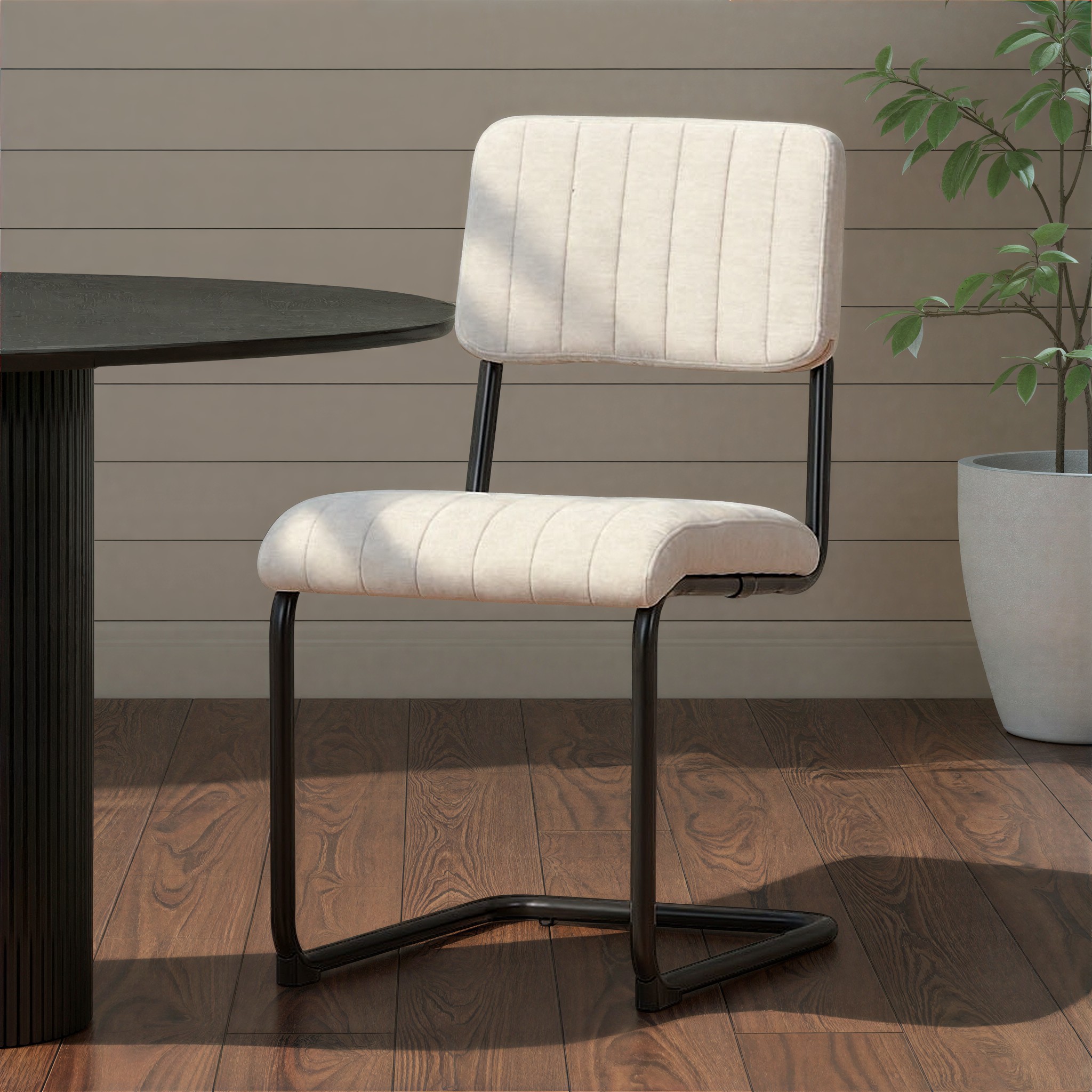 Danny Dining Chair, Light Grey