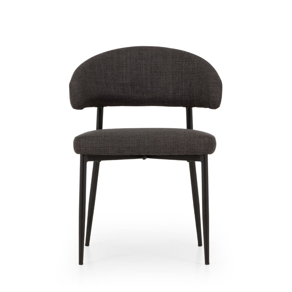 Whitly Dining Chair, Charcoal