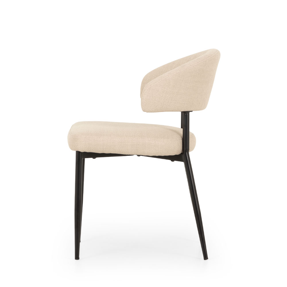 Whitly Dining Chair, Beige