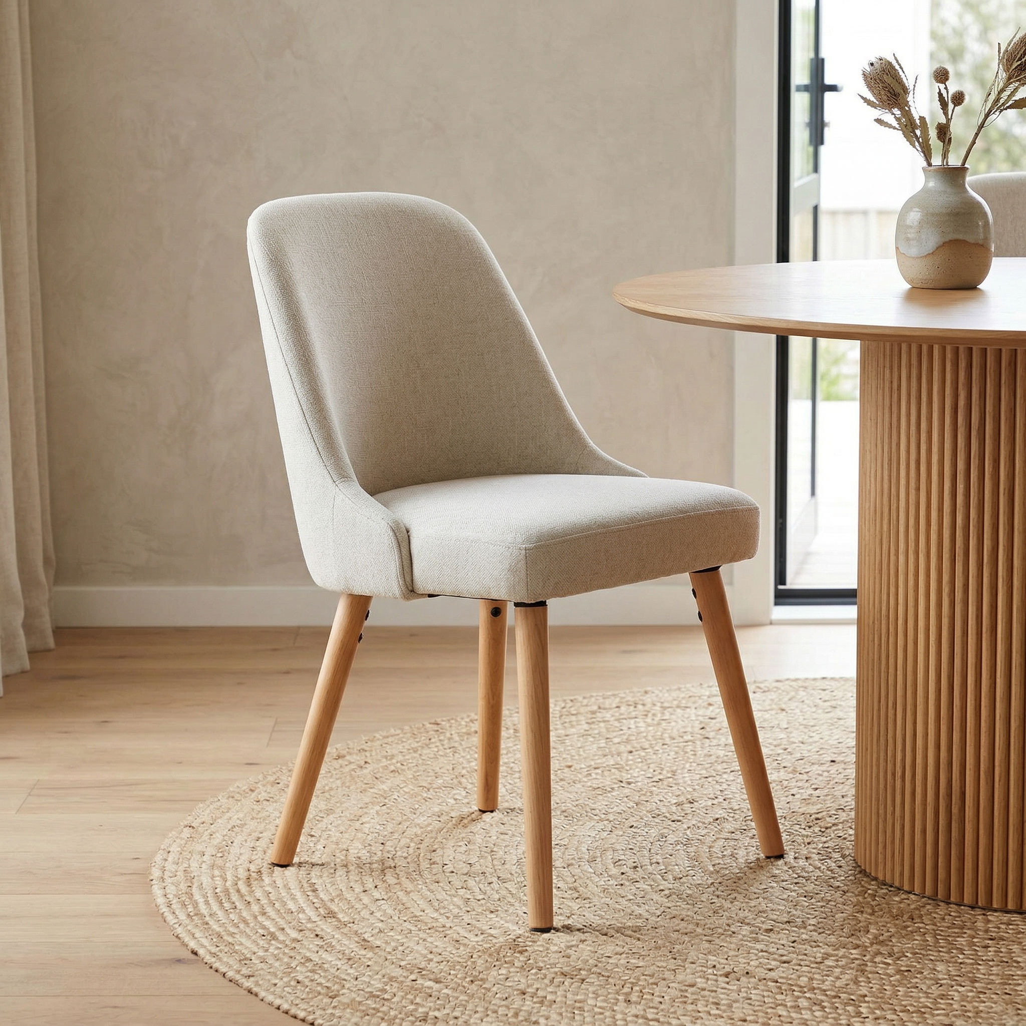 Ashley Dining Chair, Oatmeal