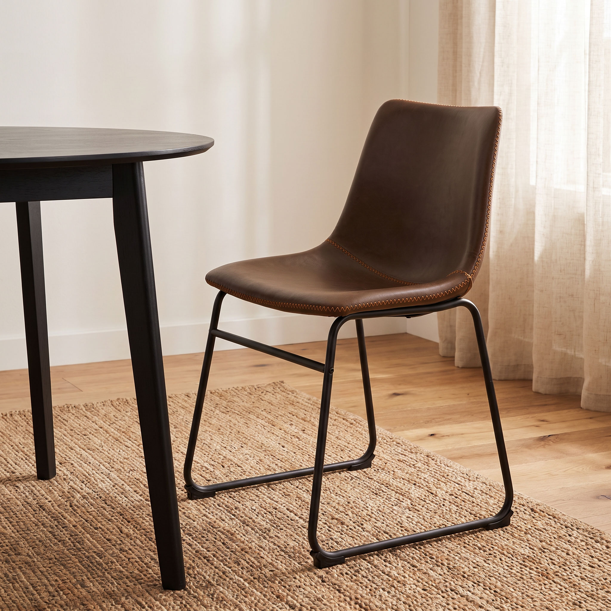 Vintage Dining Chair, Espresso