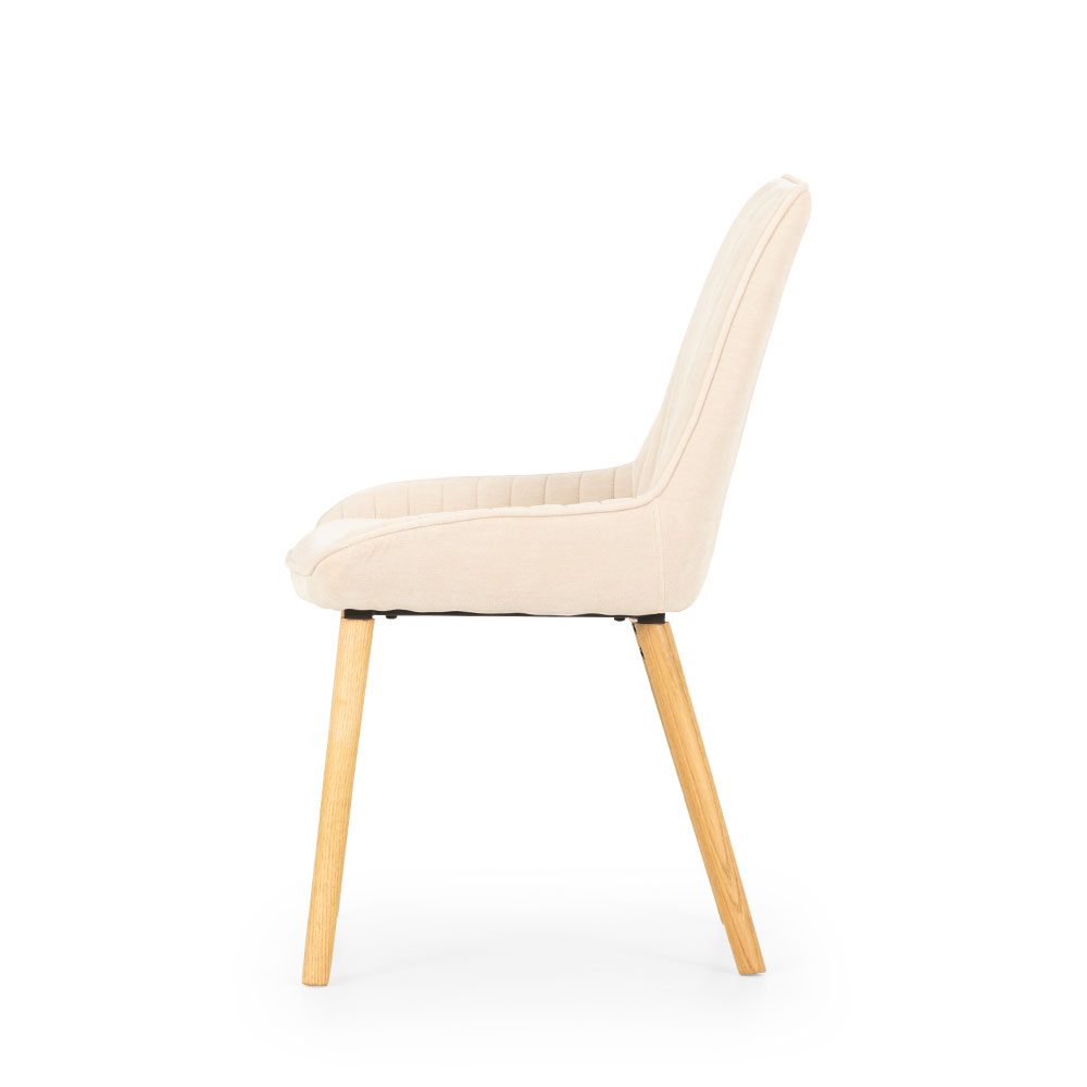 Parker Dining Chair With Oak Wood, Natural