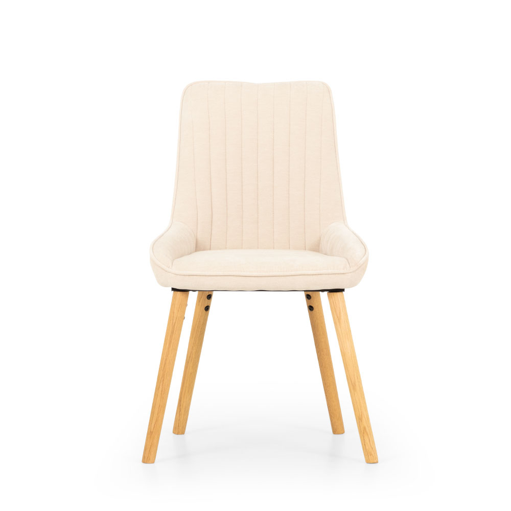 Parker Dining Chair With Oak Wood, Natural