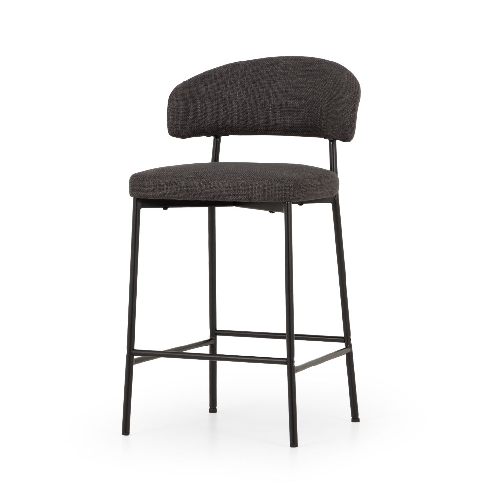 Whitly Barstool, Charcoal