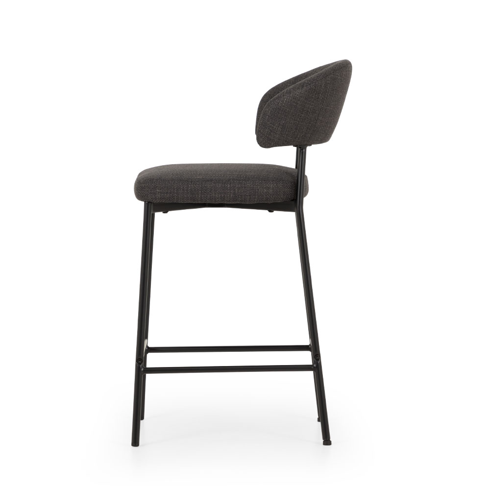 Whitly Barstool, Charcoal