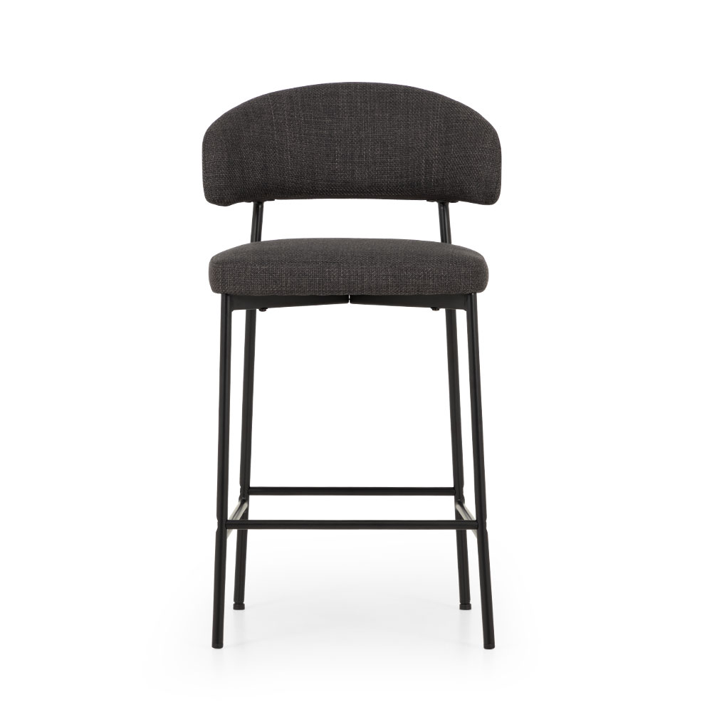 Whitly Barstool, Charcoal