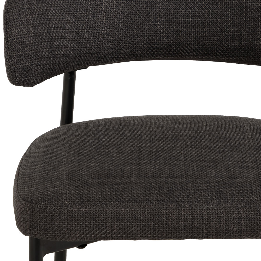 Whitly Barstool, Charcoal