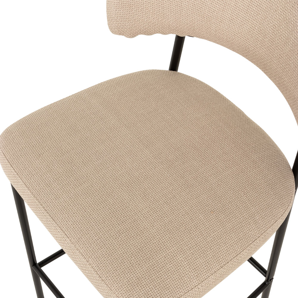 Whitly Barstool, Beige