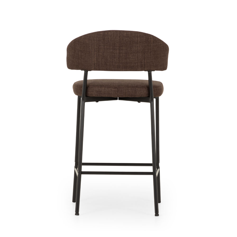 Whitly Barstool, Dark Brown