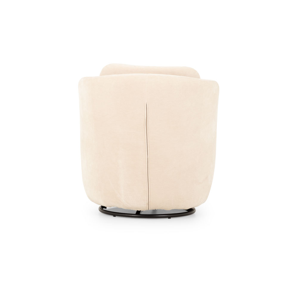 Hamner Swivel Chair, Natural