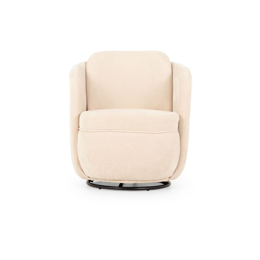 Hamner Swivel Chair, Natural