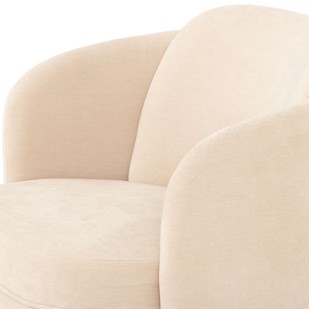 Hamner Swivel Chair, Natural