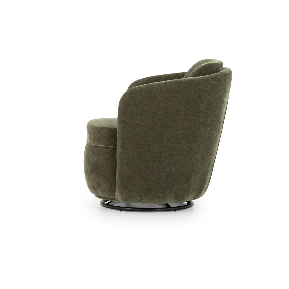 Hamner Swivel Chair, Green
