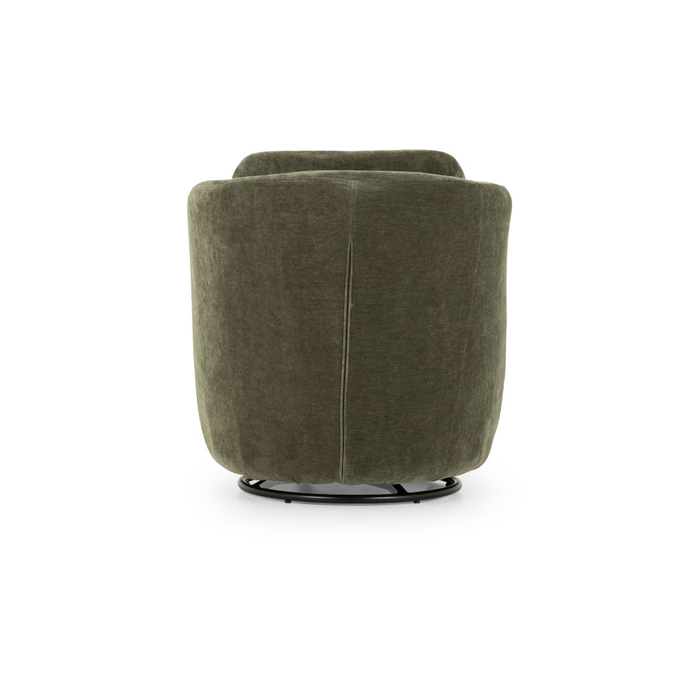 Hamner Swivel Chair, Green