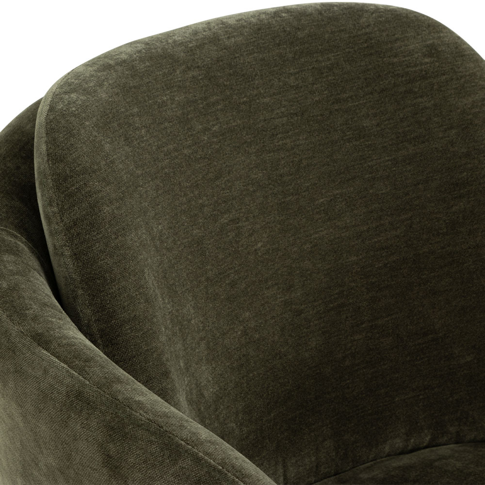 Hamner Swivel Chair, Green