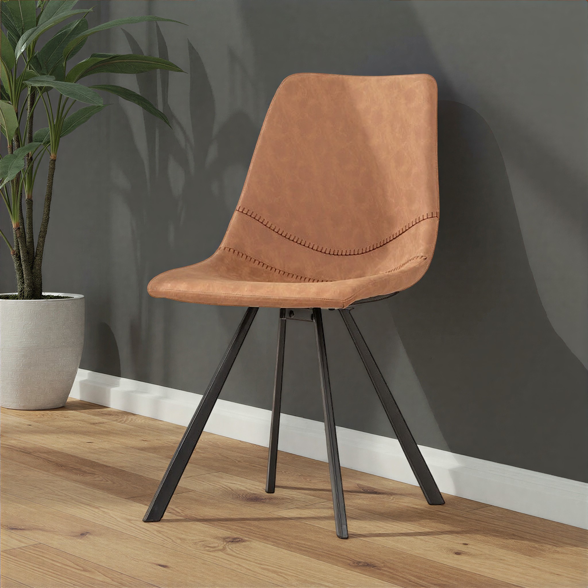 Clevedon Dining Chair, Tan