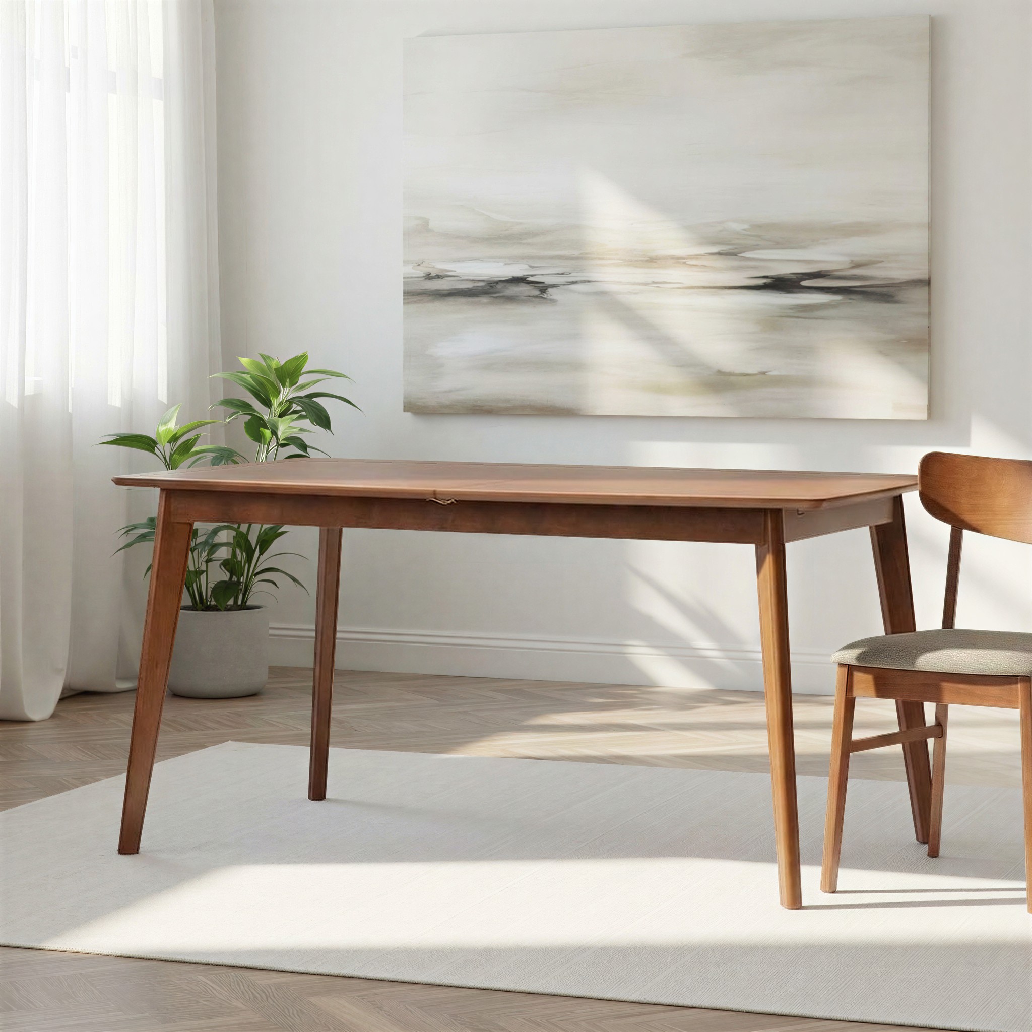 Veno Extension Dining Table - W150/190, Walnut