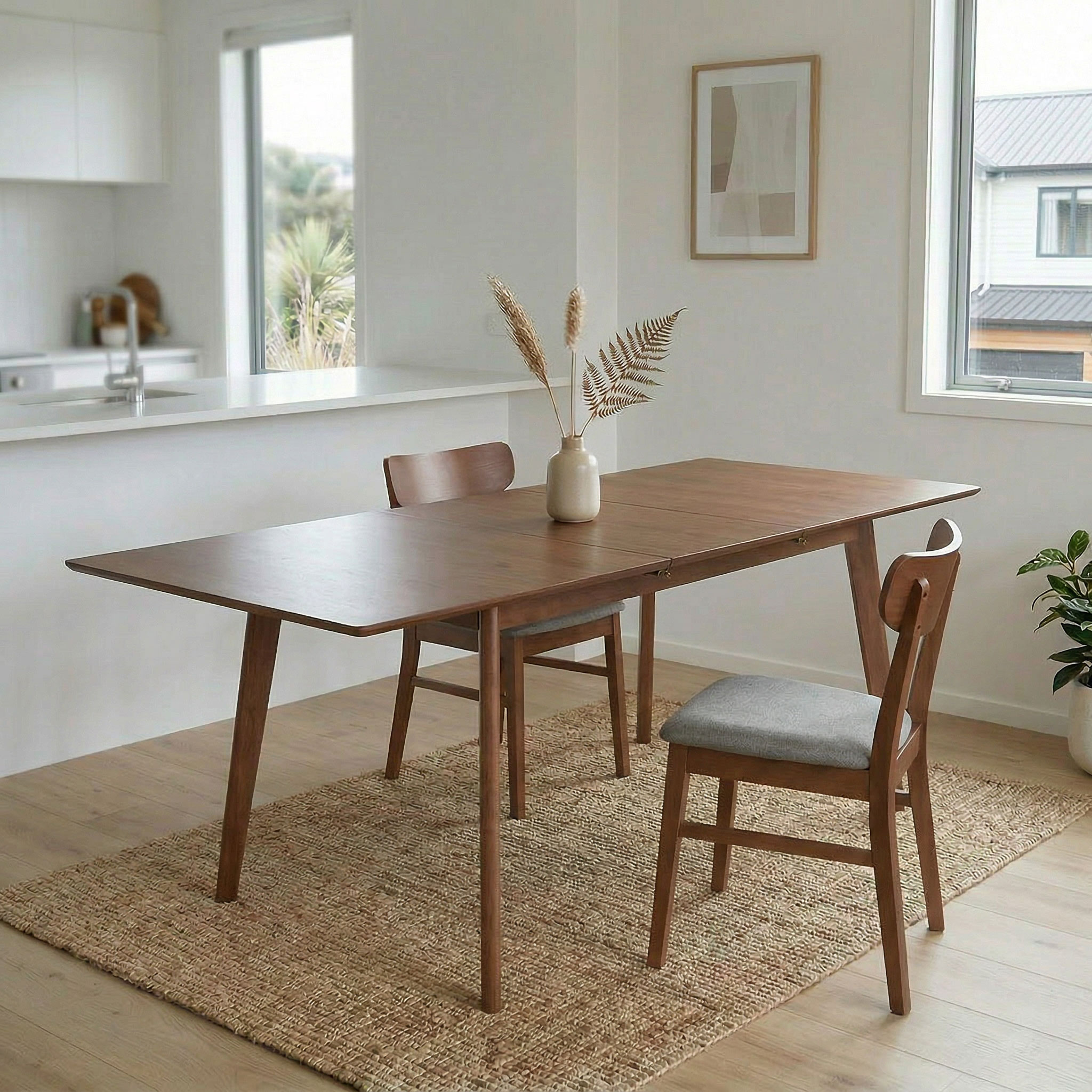 Veno Extension Dining Table - W150/190, Walnut